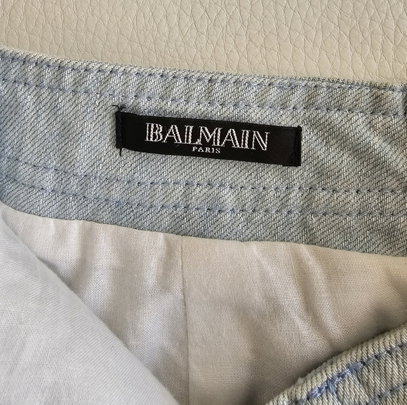 Balmain Women's Denim Skirt - Picture 16 of 16